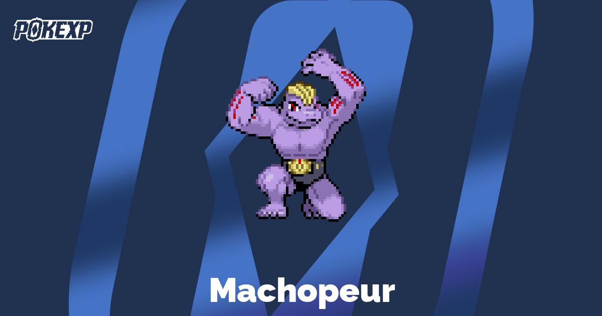 Fiche Pokédex du Pokémon Machopeur - PokExp