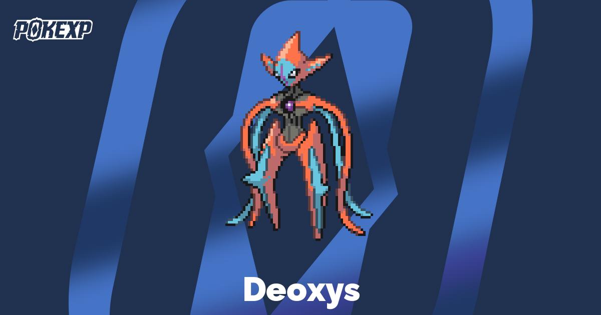 Fiche Pokédex du Pokémon Deoxys - PokExp
