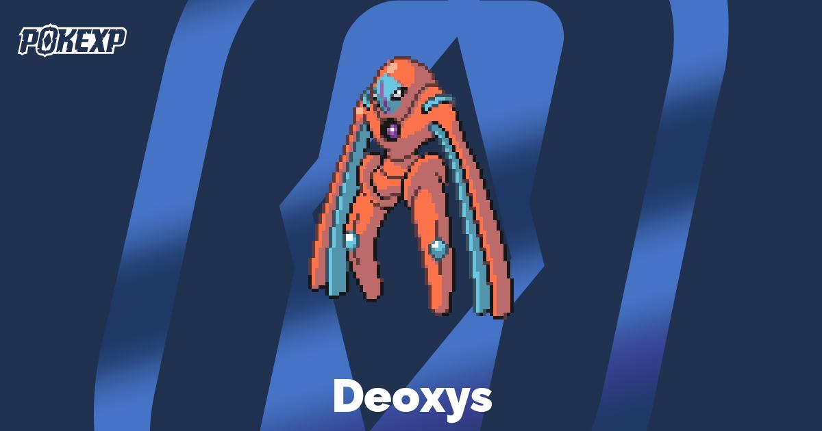 Fiche Pokédex du Pokémon Deoxys - PokExp