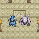 Dialga & Palkia aux Colonnes Lances