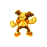 Sprite de Mr.Mime en rareté Gold / Or