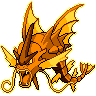Sprite de Mega-Leviator en rareté Gold / Or