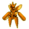 Sprite de Mega-Cizayox en rareté Gold / Or