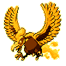 Sprite de Ho-oh en rareté Gold / Or