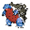 Sprite de Giga-Tortank en rareté Pixels