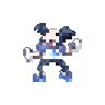 Sprite de Mr.Mime en rareté Pixels