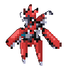 Sprite de Mega-Cizayox en rareté Pixels
