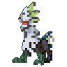 Sprite de Silvallié en rareté Pixels