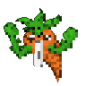 Sprite de Carotape en rareté Pixel