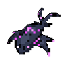Sprite de Abyshark en rareté Pixels