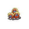 Sprite de Triopikeur en rareté Shiny