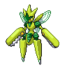 Sprite de Mega-Cizayox en rareté Shiny