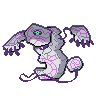 Sprite de Tutétékri en rareté Shiny