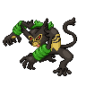 Sprite de Zarude en rareté Décoloré