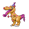 Sprite de Partysaure en rareté Shiny