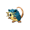 Sprite de Rattatac en rareté Shiny Alt