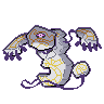 Sprite de Tutétékri en rareté Shiny Alt