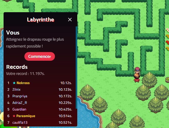 Guide : Labyrinthe de Loriver - PokExp